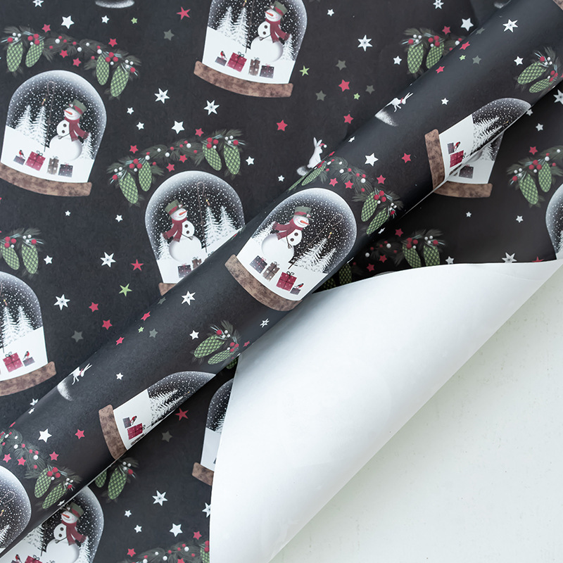 新しいクリスマスプレゼント包装ギフト紙diyバッグ紙スポット卸売り|undefined