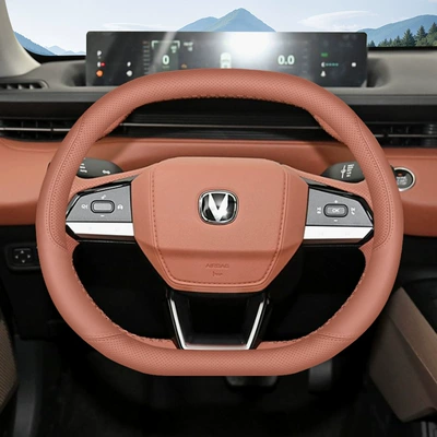 Steering wheel cover Eado Steering Wheel Cover - changan-double-d-type-chiti-red-set-type-ultra-thin-model-default