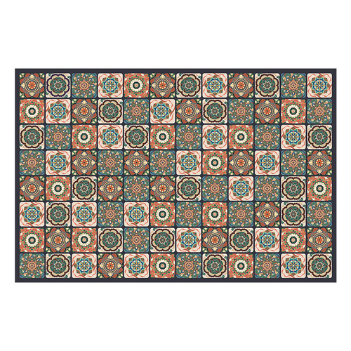 Kitchen special anti-dirty anti-fouling floor mat diatom mud absorbent mat non-slip anti-oil carpet wipeable no-wash floor mat home