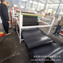 汽车内饰脚垫EVA泡棉PVC地板革复合机 皮革平贴机 热风刀贴合设备