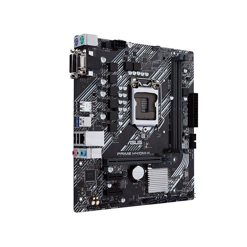 华硕H410M-K主板LGA1200针支持10代CPU双通道DDR4台式电脑适用|undefined