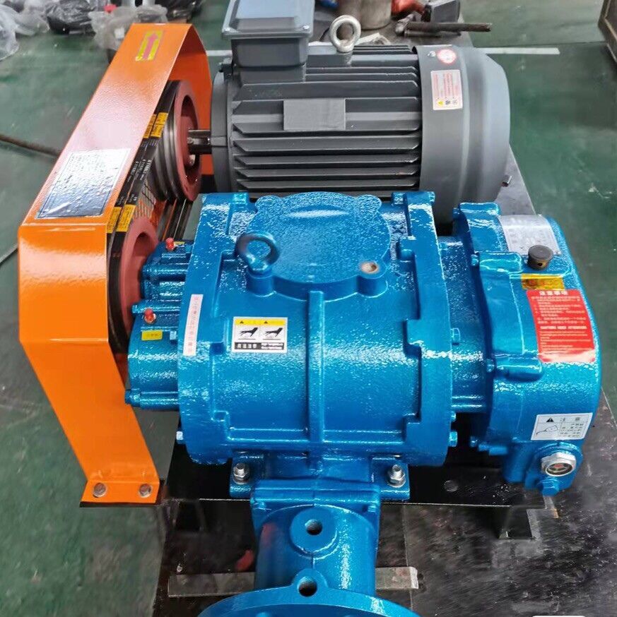 水产养殖增氧机罗次风机罗茨风机鼓风机65双油箱4千瓦养殖增氧泵