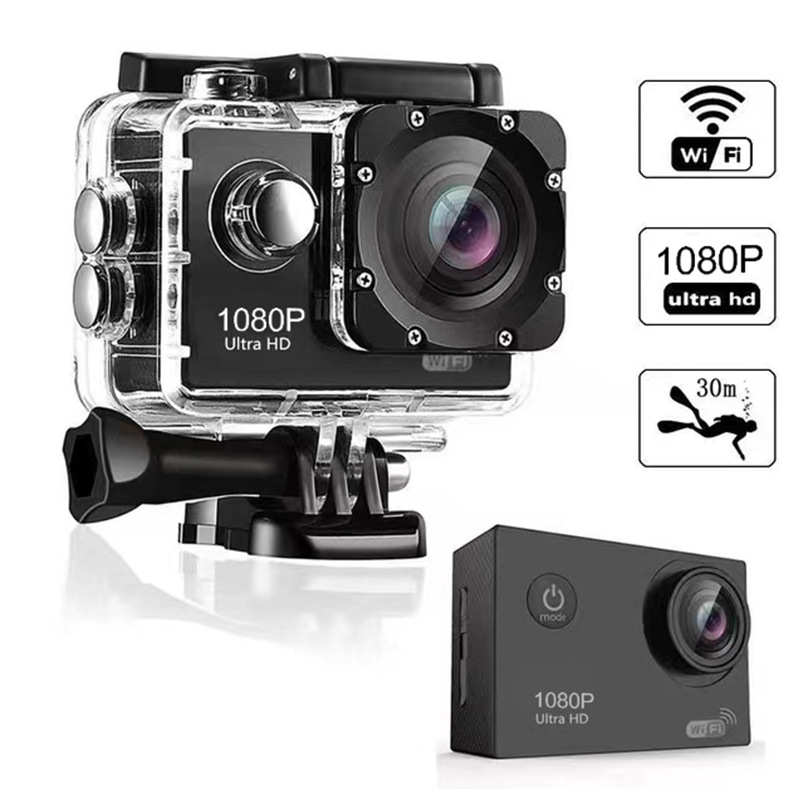 Cámara de movimiento fábrica al por mayor 1080P Grabador de ciclismo de pantalla única impermeable Grabador de bicicleta al aire libre