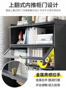 ✅ Bookshelf Rack Floor-Standing Simple Household Bookcase with Door Dust-Proof Storage Cabinet Living Room Storage Cabinet Wall Storage
