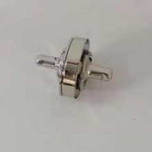 厂家直供14MM细铜双撞无盖挂叻磁钮箱包皮具服饰配件金属强磁铁扣