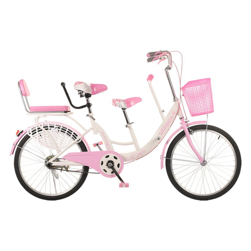 Wanchida 22-дюймовый автомобиль для родителей и детей, автомобиль для матери и ребенка, двойной двухместный велосипед с детьми, Женский велосипед, женский стиль