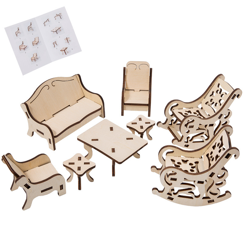 Muebles pequeños de la familia