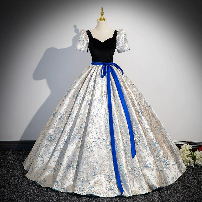 Вечернее платье темпераментный костюм для студентов вокального искусства тест высокого класса