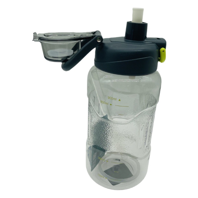 Zhengye 1517 nueva gran capacidad de paja taza plástico deportes taza agua al aire libre fitness para niños y niñas estudiantes