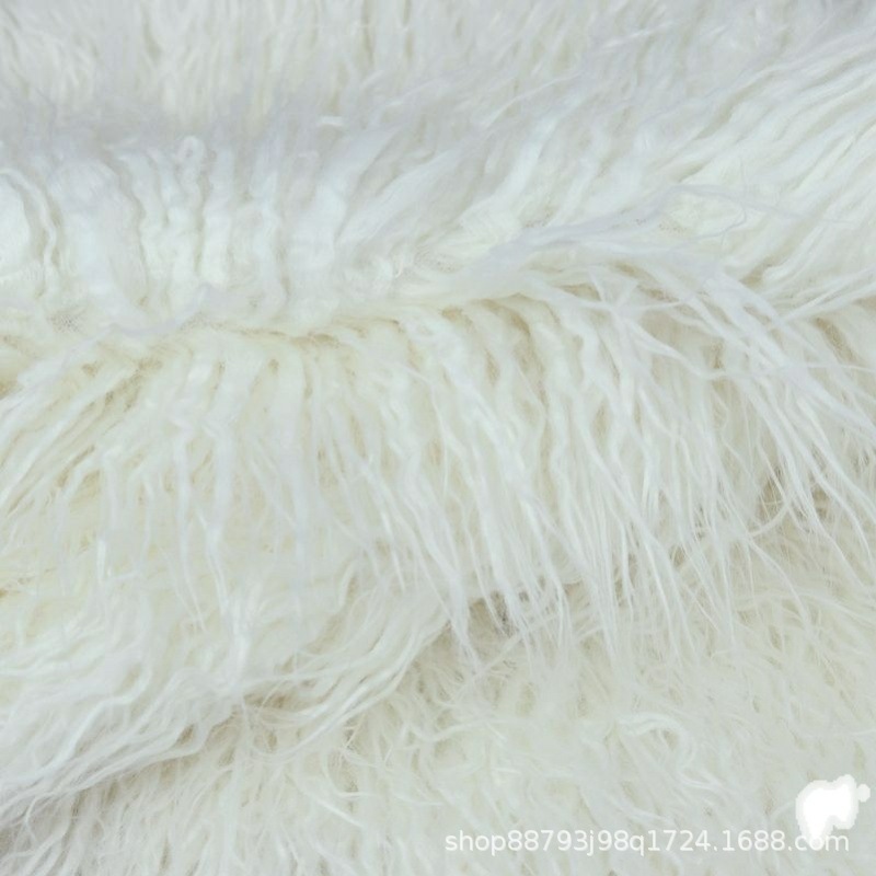 毛绒厂家供应滩羊毛  萝卜丝 落水毛 抱枕玩具服装人造毛绒面料