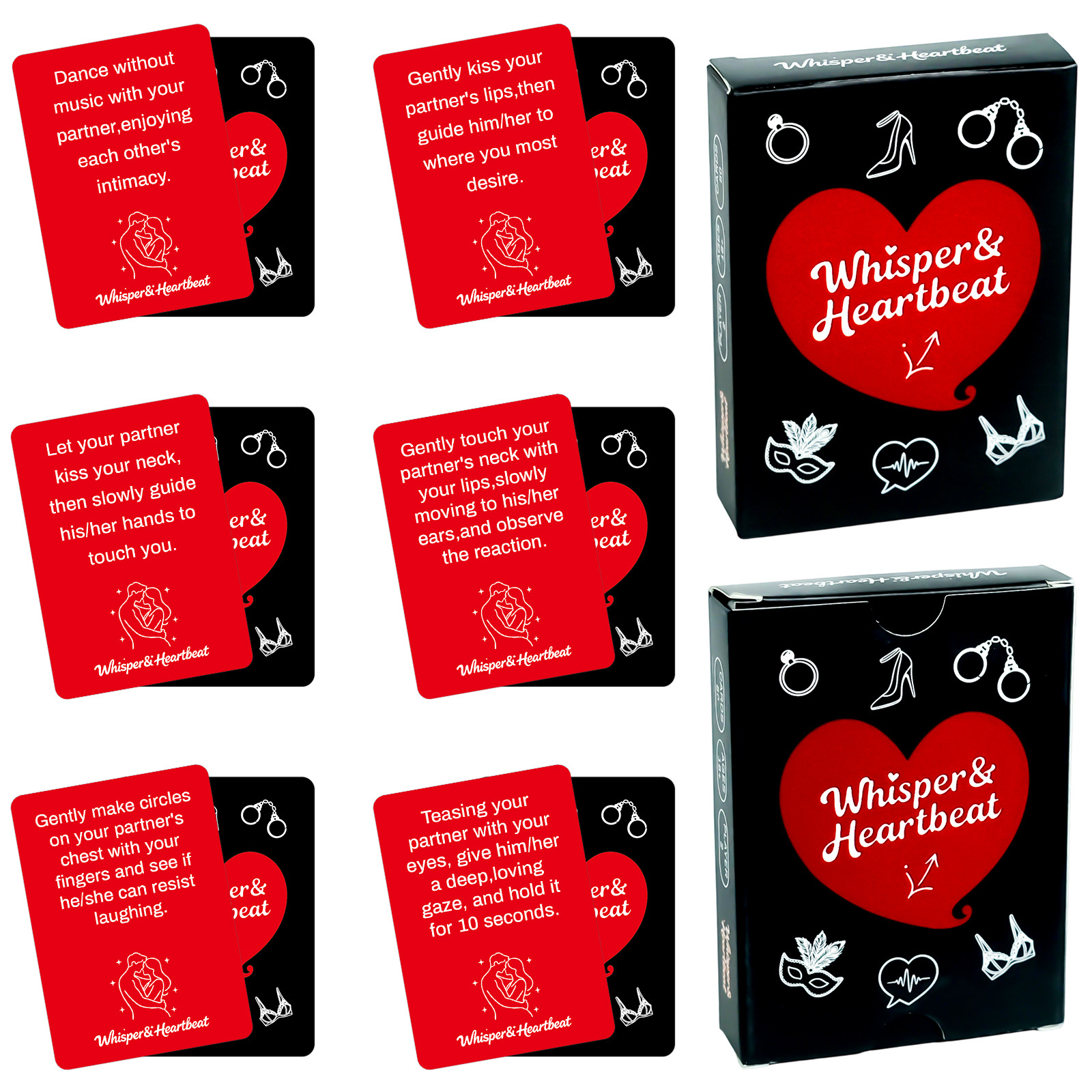 Gesprächskarten Für Paare - Date Night Gesellschaftsspiele_voghion.com