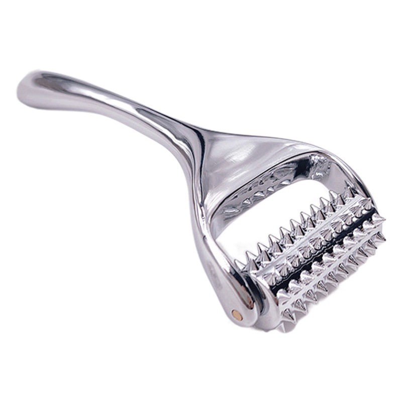 Microneedle Roller Massage Instrument Metal Household Face Cream Digging Import Face Needle Roller Face Beauty Skin Care Tool