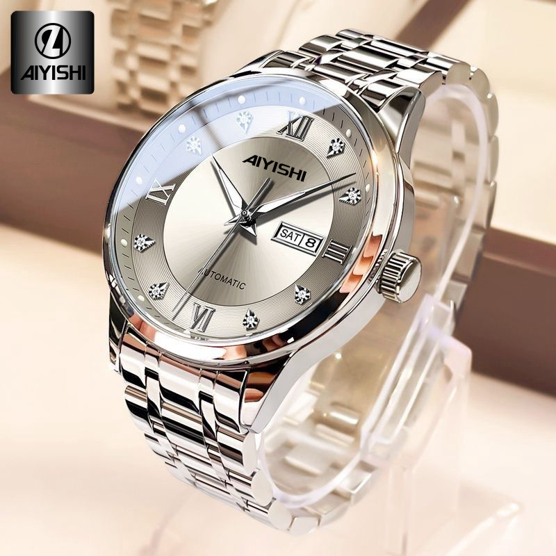 Swiss Certified Advanced Sense Men's Watch 2025 New Automatic Mechanical Watch Men's genuine goods Luminous Waterproof Men's Watch