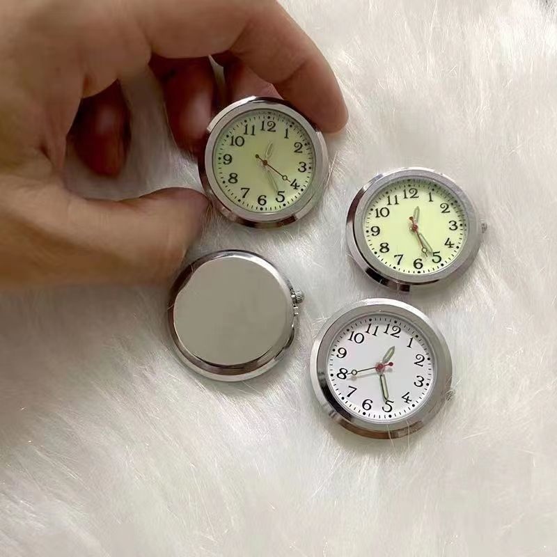 Suitable for Car Dashboard Clock, Luminous Car High-Precision Electronic Watch, Car Electronic Quartz Clock with Dual Flashing