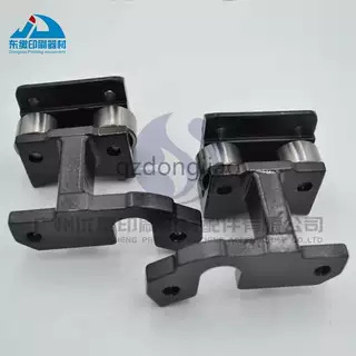 海德堡印刷机SM52收纸牙排轴架链条轴座牙排座收纸排轴架 高品质