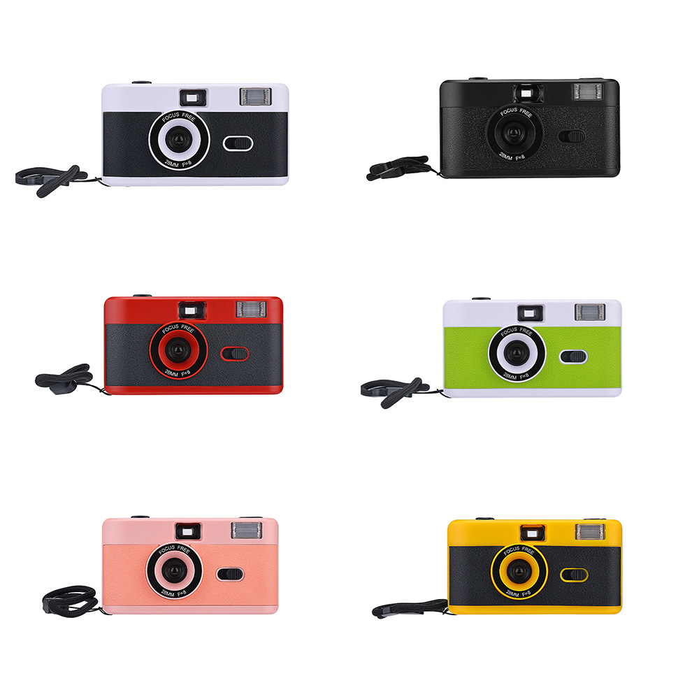 新款傻瓜相机多次性使用复古相机胶片相机带闪光灯可制作客户LOGO