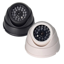 厂家假的监控海螺仿真摄像头白黑色室外红外带灯模型车载假监控器