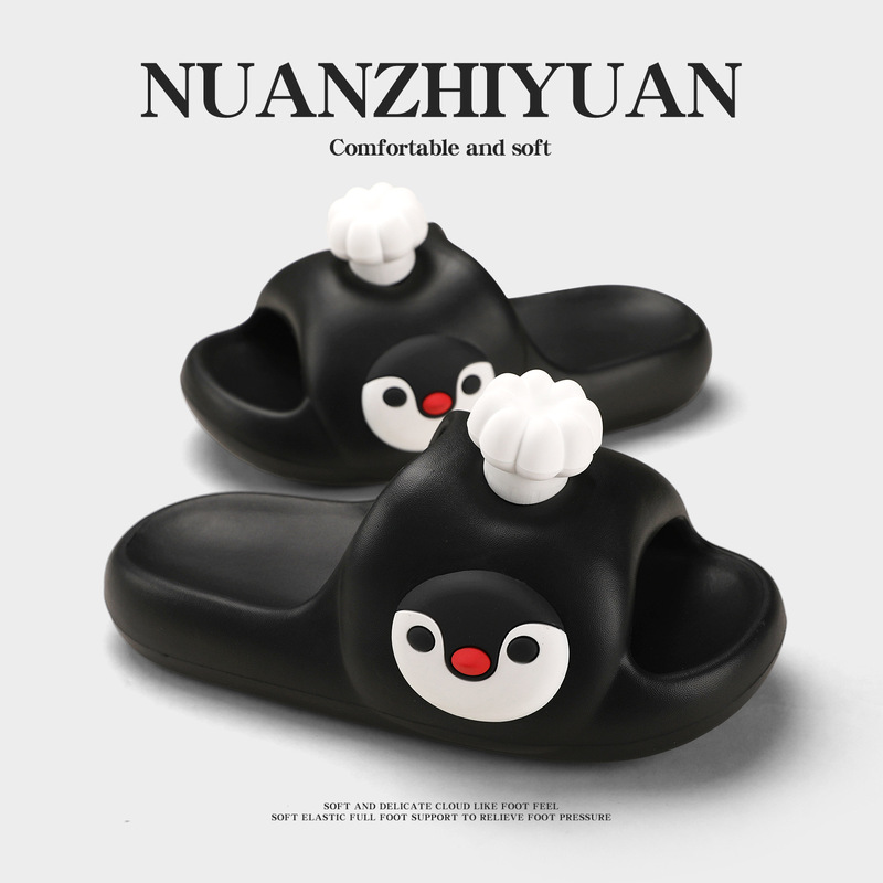 New Cartoon Elegant Penguin Slippers for Women, Summer Trendy Home Bath Non-Slip Casual Slippers for Women New Cartoon Elegant Penguin Slippers for Women, Summer Trendy Home Bath Non-Slip Casual Slippers for Women
