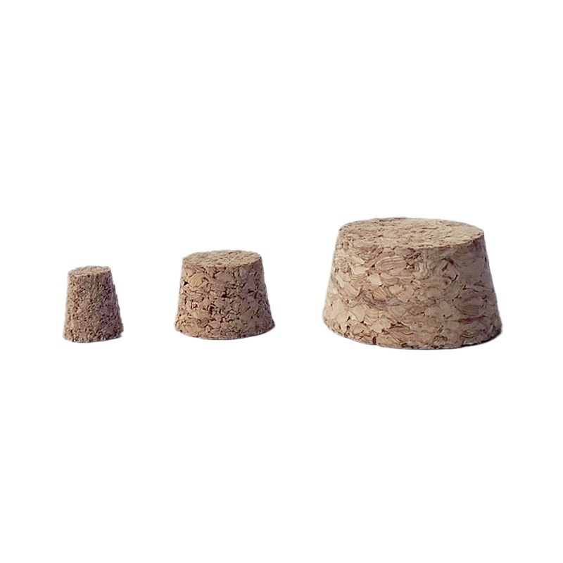 2024 13/20/32 Botellas de vidrio con tapones de corcho y tapones de goma a juego, tapones de corcho para botellas de mensajería, accesorios de corcho, sellos. image 6