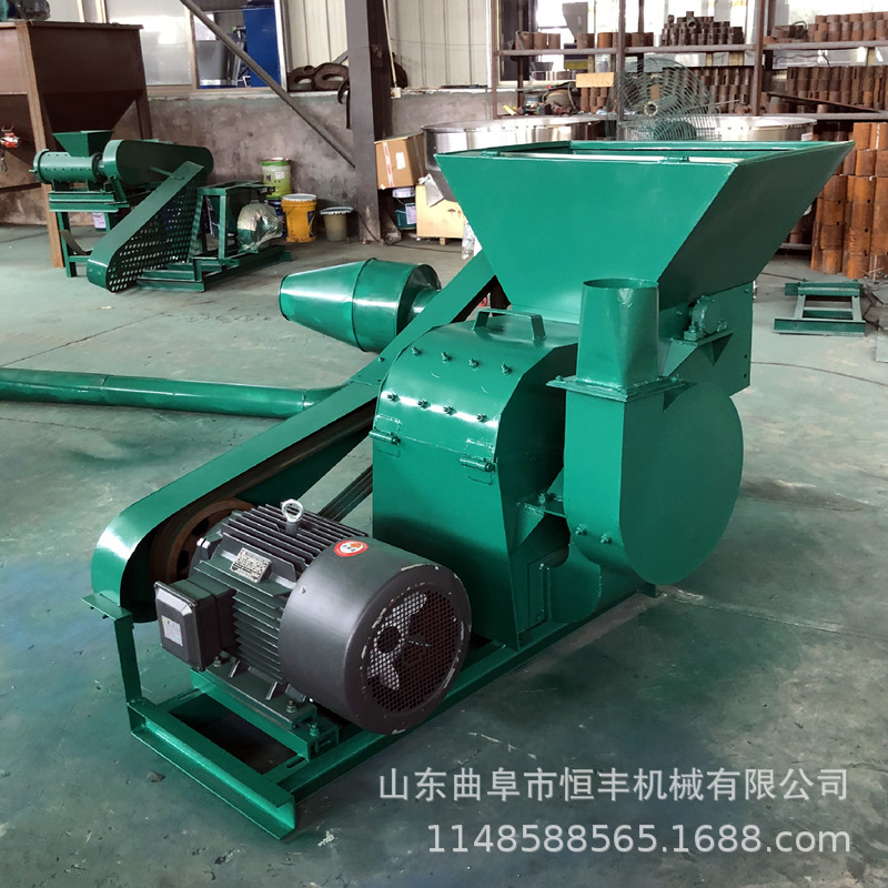 东北冻玉米粘苞米粉碎机  玉米芯破碎机  干湿两用养殖饲料打粉机