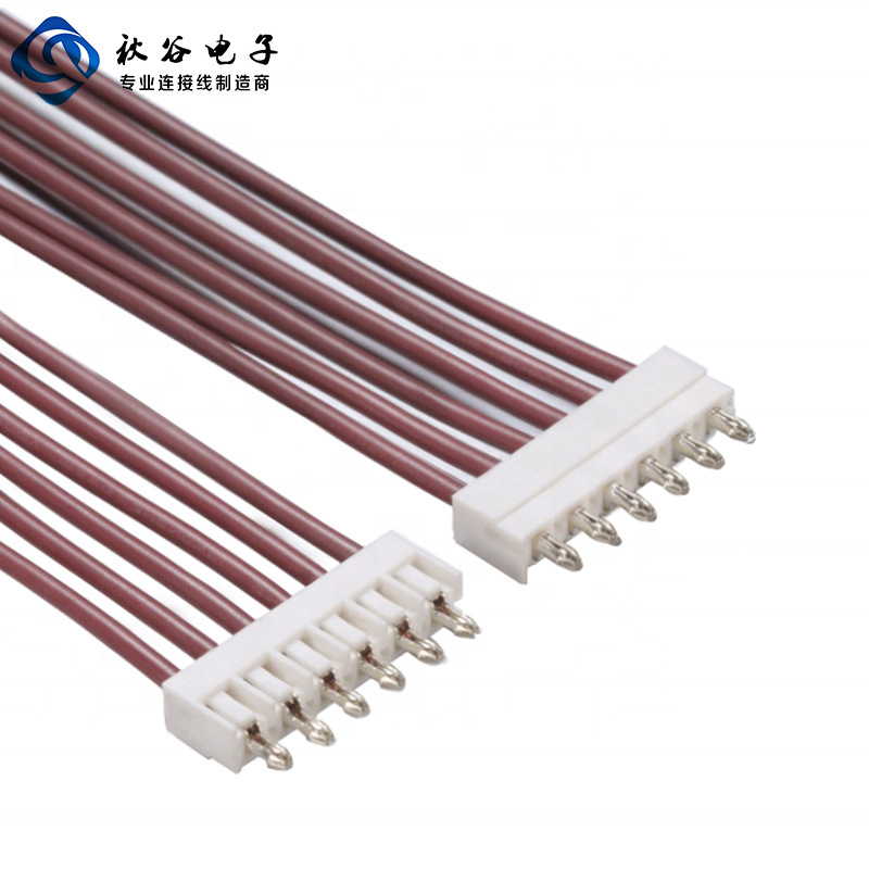 厂家定制JC2.0-5P端子线 指纹锁连接线 喇叭连接线刺破式端子加工