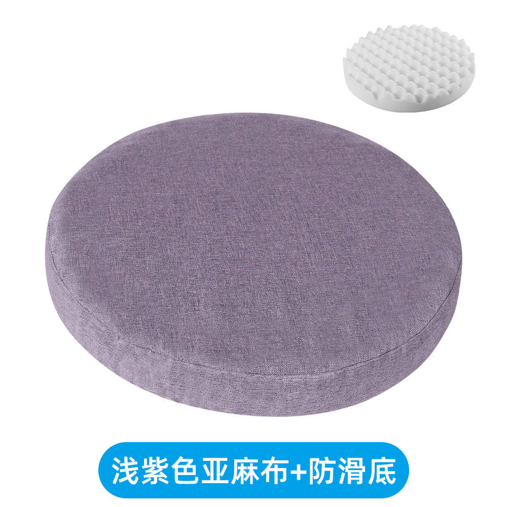 Cojín cuadrado de esponja ondulada Cojín de asiento de banco sedentario de oficina en el suelo Cojín de trasero de silla de estudiante Cojín de trasero