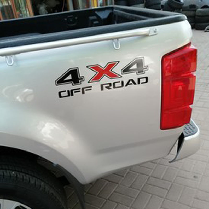 Comercio electrónico transfronterizo 4x4 pegatinas de coche todoterreno pegatinas de cola de coche modificadas FX4 calcomanías decorativas impresión en color de camión talla