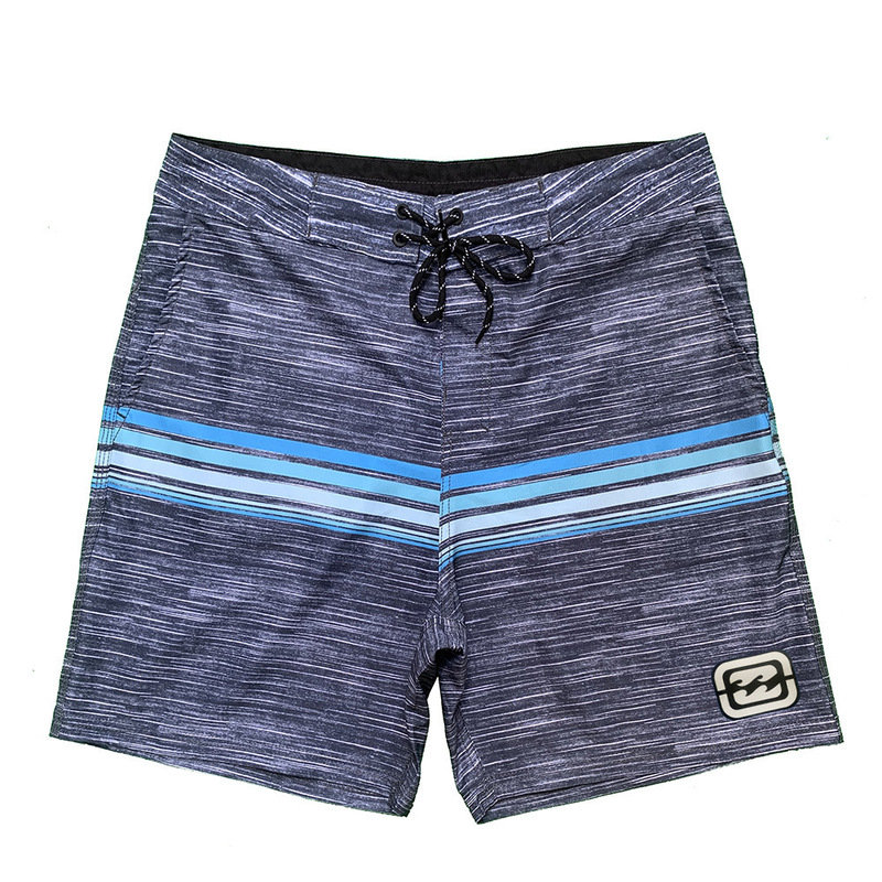 Billabong Quick-Drying Stretch Beach Pants Men's Summer Shorts Can Enter the Water Seaside Vacation Stripesd Surf Pants Trendy