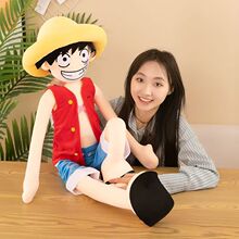 厂家直销海贼王毛绒公仔路飞乔巴航海王毛绒玩具玩偶批发