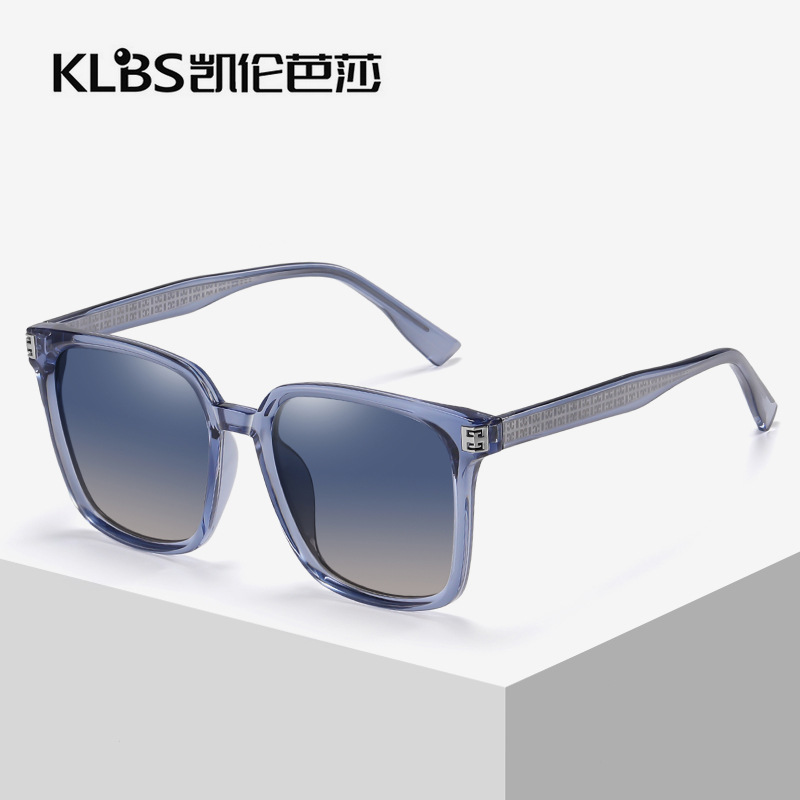 新款韓版大框潮流墨鏡女 優雅TAC太陽鏡出遊防曬遮臉顯瘦墨鏡批發