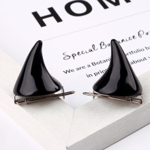 1 Pair Small Demon OX Horn Hairpins Gothic Party Cosplay跨境