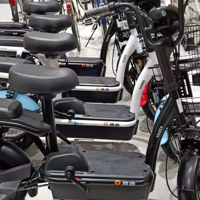 Aima Ya Xinri Electric Scooter with Simple and Safe Front-Mounted Baby Seat for Infants and Young Children