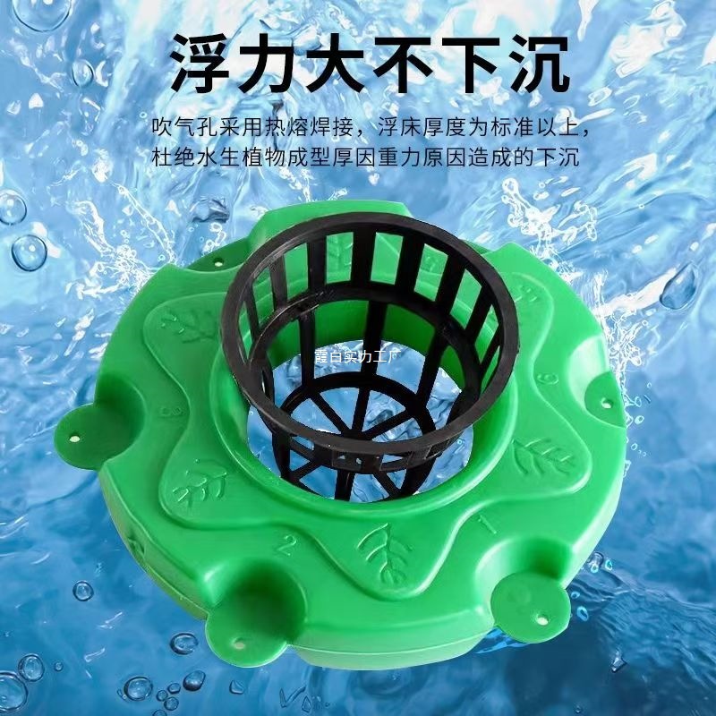鱼缸漂浮水培篮养鱼水培花草定植器鱼缸造景装饰用品悬浮水草篮
