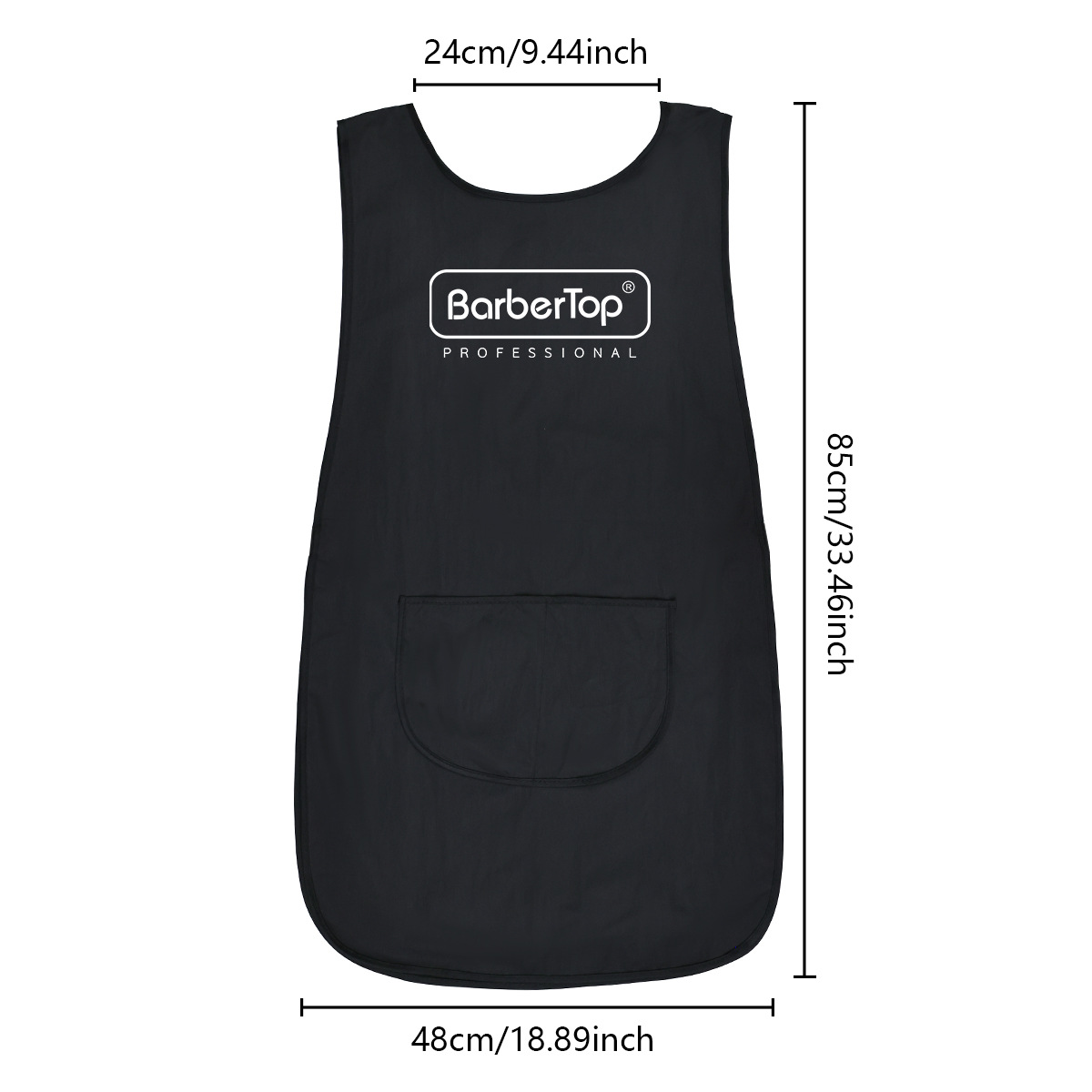 Peluquería pequeña ropa de trabajo estilista de pelo ropa de trabajo delantal de corte de pelo Cafetería ropa de trabajo chaleco en stock transfronterizo