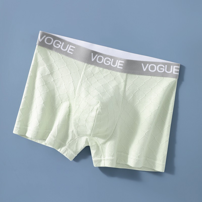 Ropa interior de los hombres algodón Boxer shorts deportes de los hombres transpirable juventud más tamaño moda Boxer shorts cabeza ropa interior