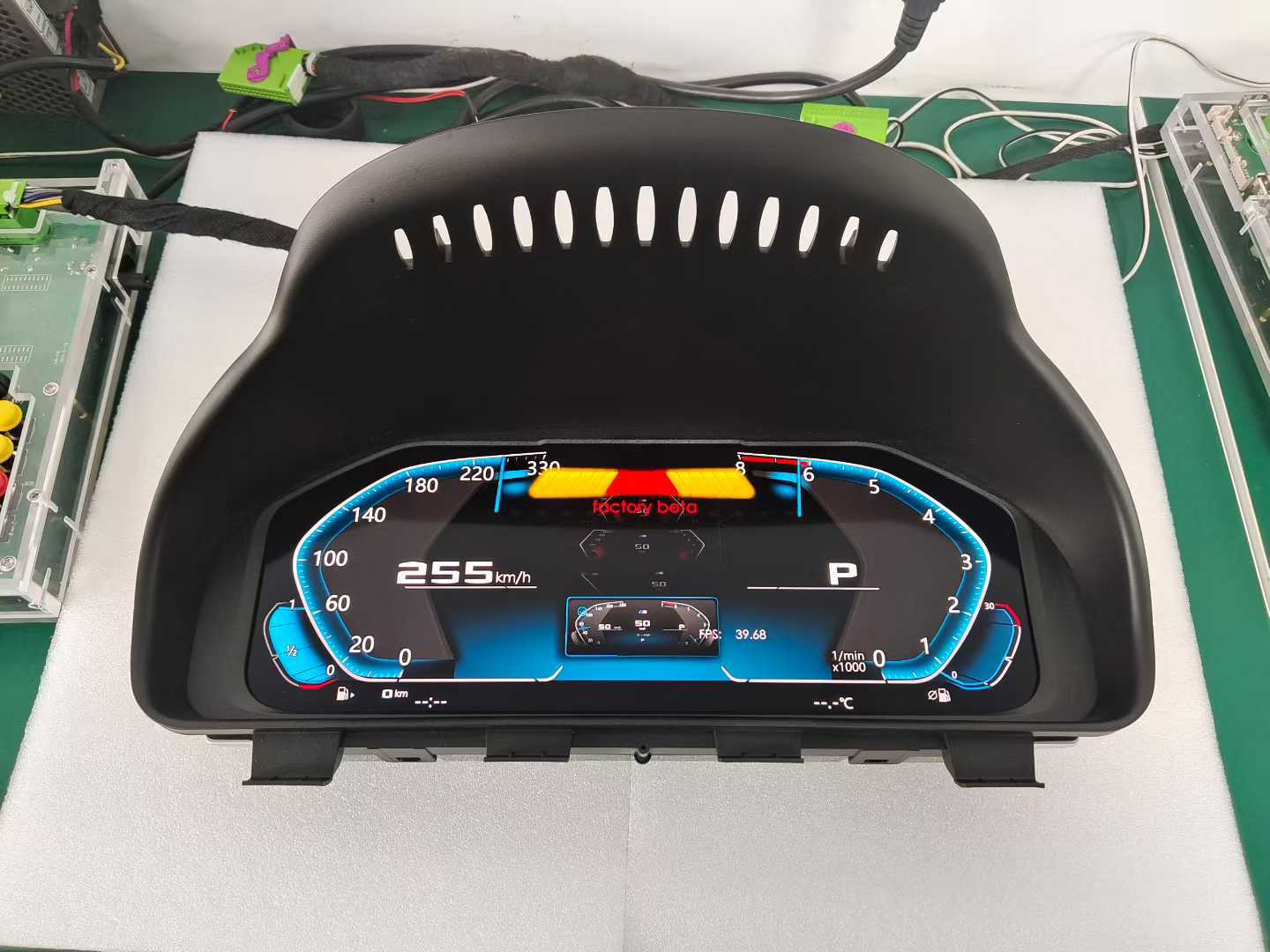 Suitable for Bmw 3 Series and 5 Series Lcd Instrument Panel, Linux System, Carplay Android Connectivity, High-Definition Display
