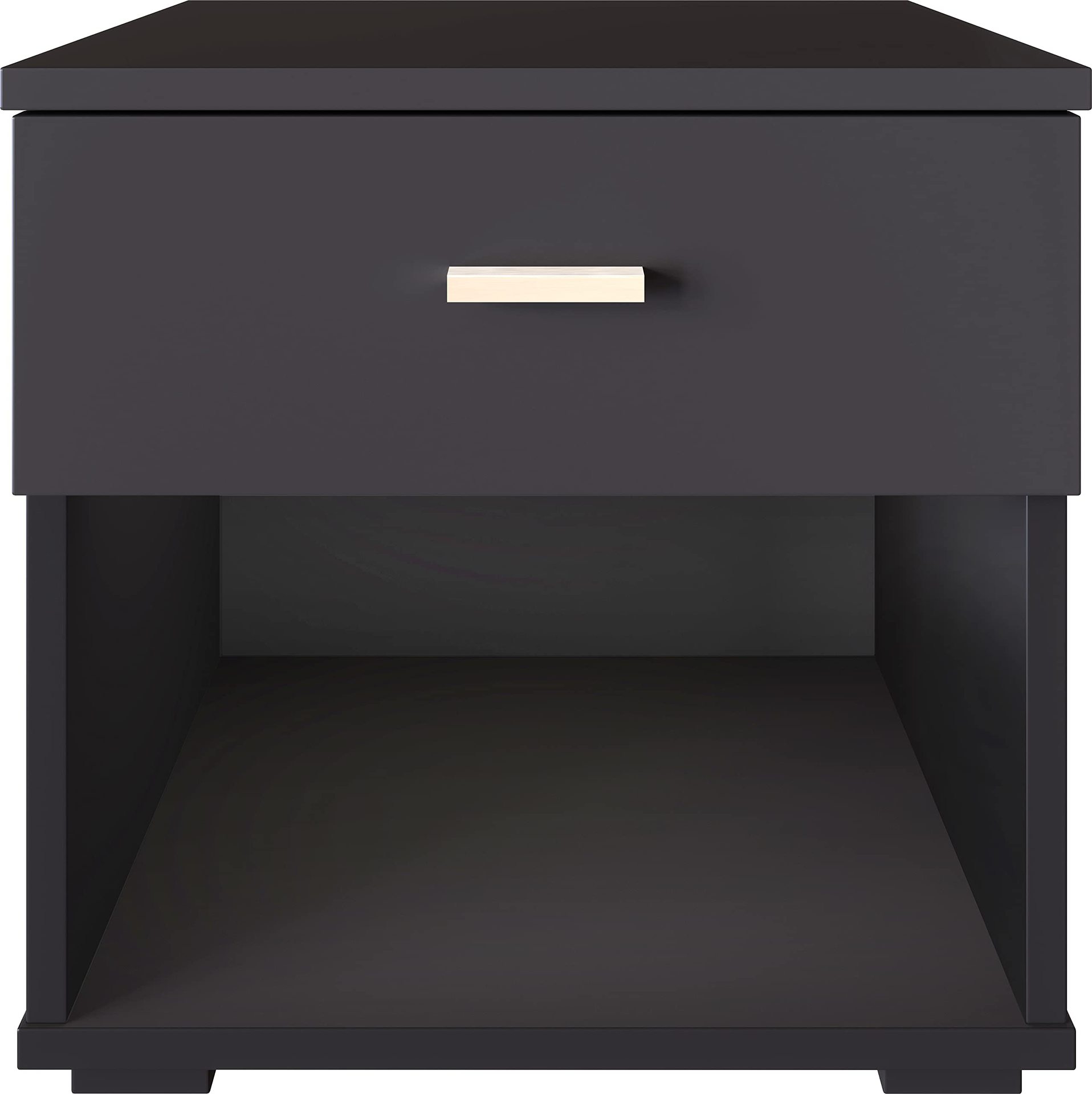 mesa de cabecera doméstica pequeña moderna y simple para almacenar gran espacio de almacenamiento para el dormitorio simple