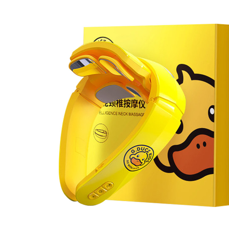 G.duckハロー小黄鴨頚椎マッサージ器首肩腰椎部マッサージ枕頚椎器マット|undefined