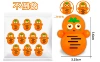 Carrot roly-poly doll