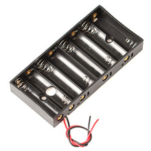 工厂 5号电池盒子外壳 锂电池箱8节指纹锁电池座aa五号电池仓塑料