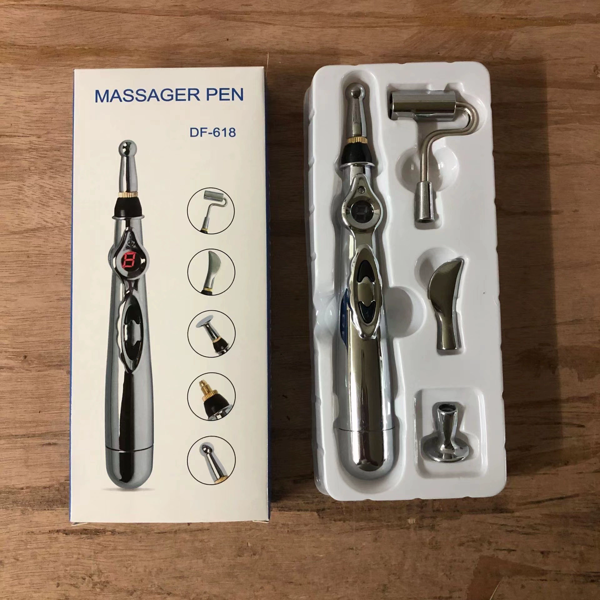 Electronic acupuncture pen acupoint pen exploration acupuncture pen and meridian energy meridian pen pens and stabbing therapy automatic acupuncture points