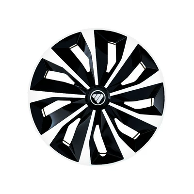 MP-X wheel hub cover, wheel – Hub cover - tornado-model-in-white-glossy-black-free-shipping-with-purchase-of-4-and-tools-included