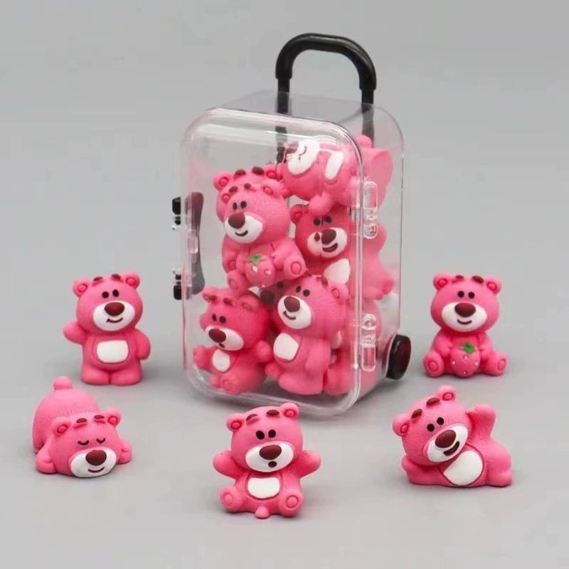 Мини-мультфильм маленькая молочная кукла дракона украшает модель настольная машина декомпрессионная кукла детская игрушка милый маленький подарок