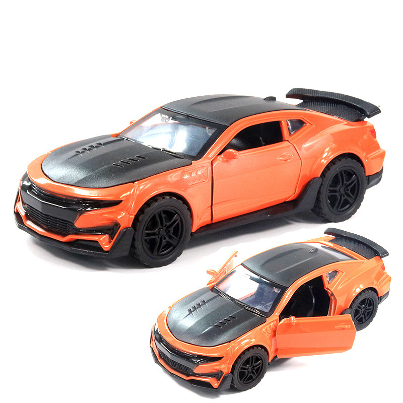 Return fuerza a granel aleación modelo de coche puerta abierta coche de juguete para niños niño decoración de pastel al por mayor