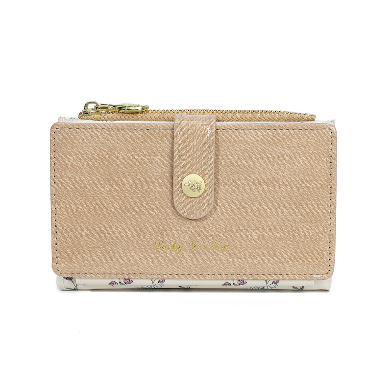 Promoción de tres capas de cremallera bolsa de cambio pu multi tarjeta bolsa de tarjeta en una gran capacidad de billetera larga personalizada