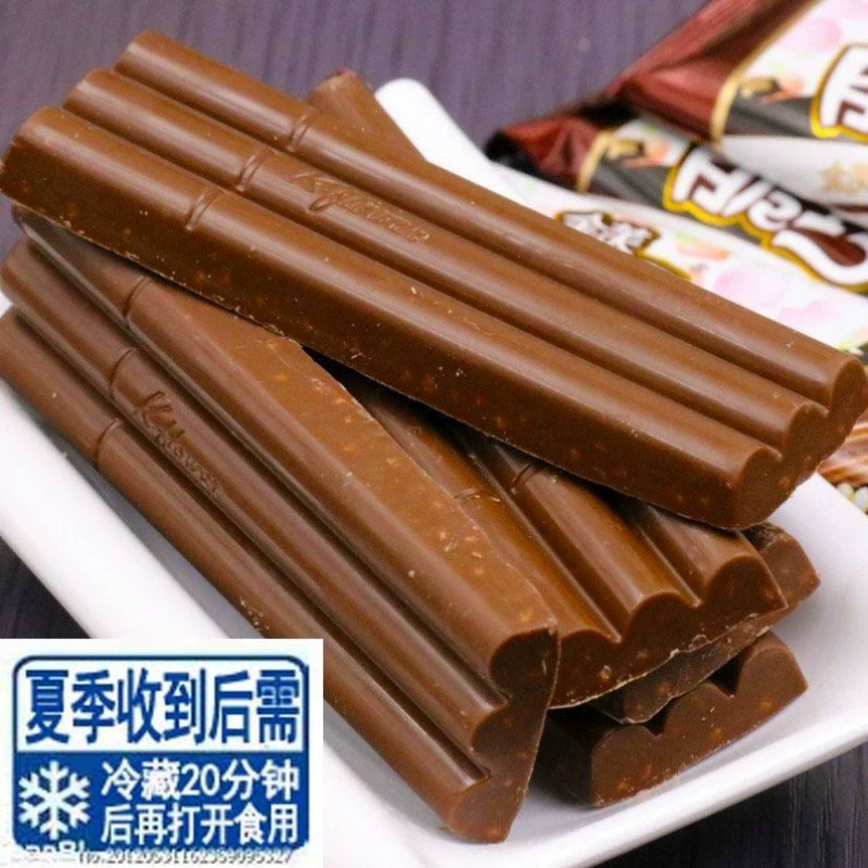 Юньфу Шоколад сэндвич Хрустящий ароматный рис чистый какао масло шоколад повседневные закуски независимая маленькая упаковка 8 г фабрика