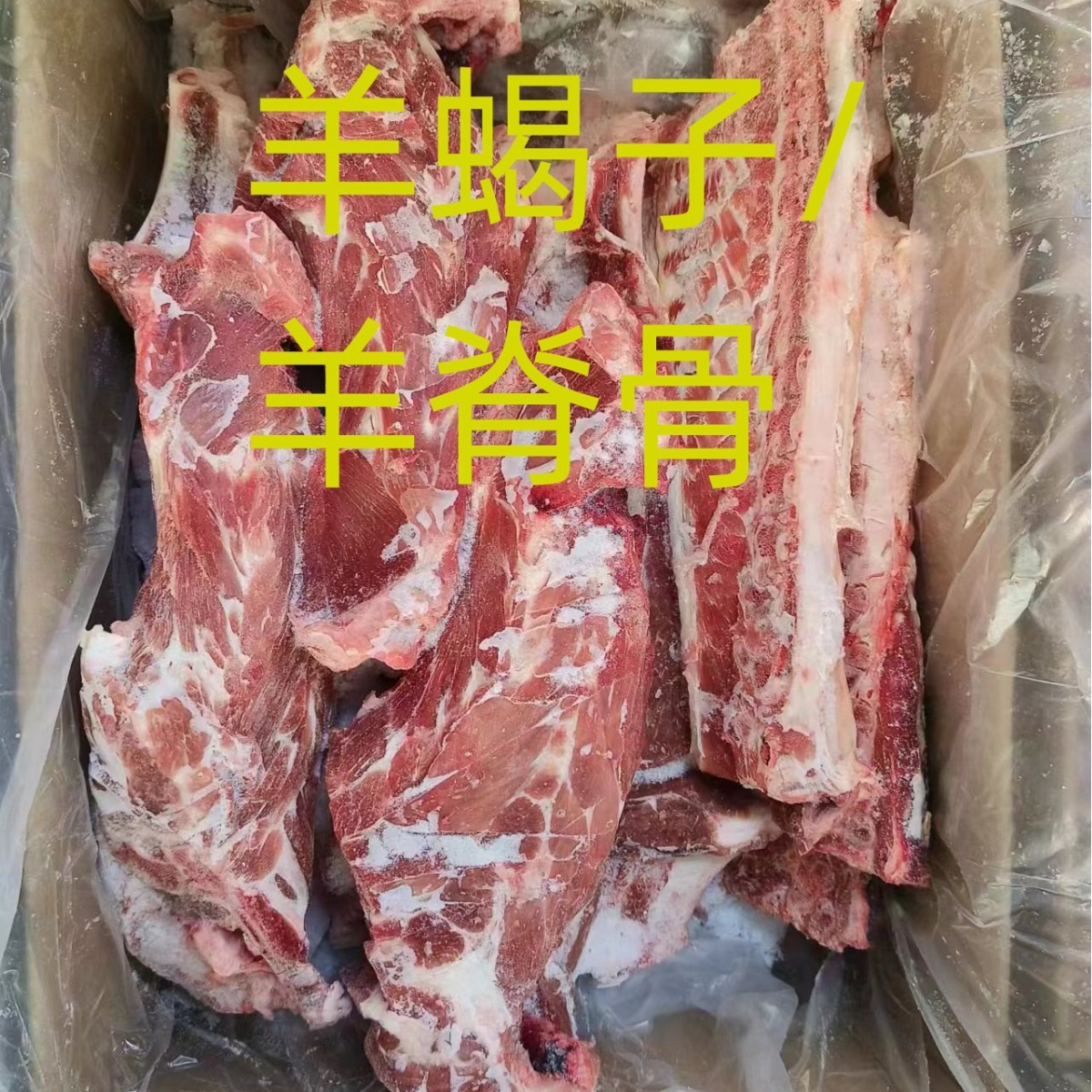 国产内蒙羊蝎子羊脊骨带骨羊肉冷冻商用家用餐饮食材批发红烧红焖
