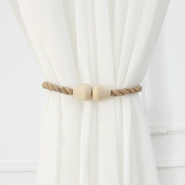 窗帘绑带;窗帘扣