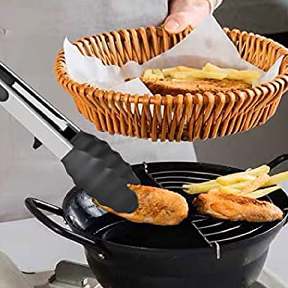 Juego de utensilios de cocina de silicona de 43 piezas – resistente a altas temperaturas, antiadherente, para hogar