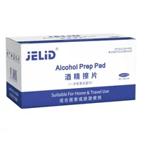 JELID одноразовые спиртовые хлопковые листовые серьги для сбора крови раны дорожные спиртовые чистящие хлопковые салфетки оптом